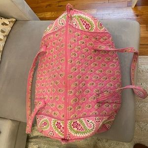 Vera Bradley Large Travel Bag VINTAGE Bermuda Pink